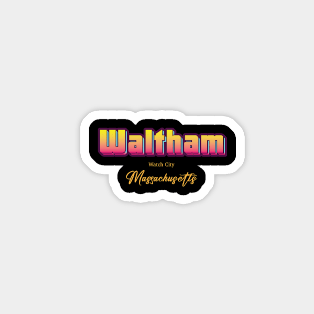 Waltham Sticker by Delix_shop